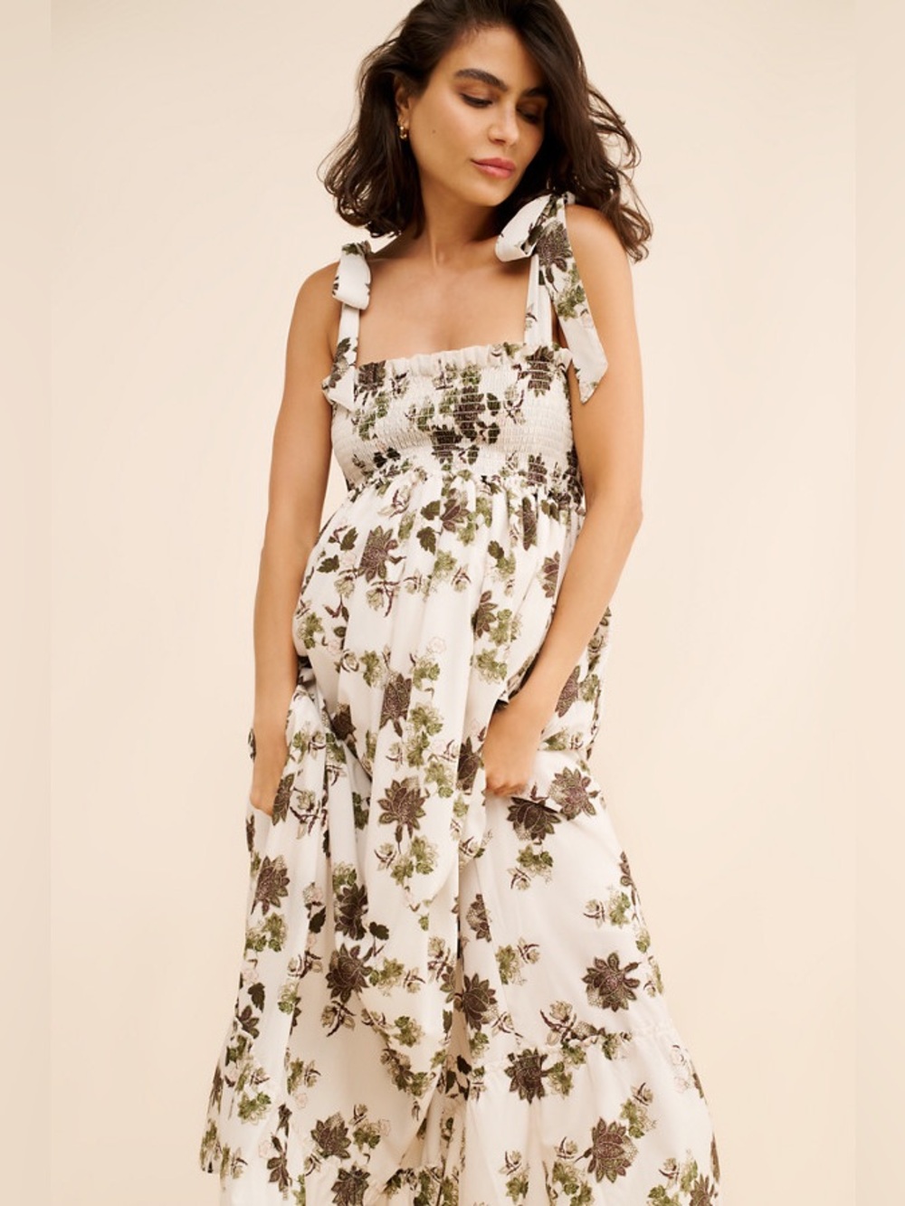 Especia Poucette Dress Floral Maxi